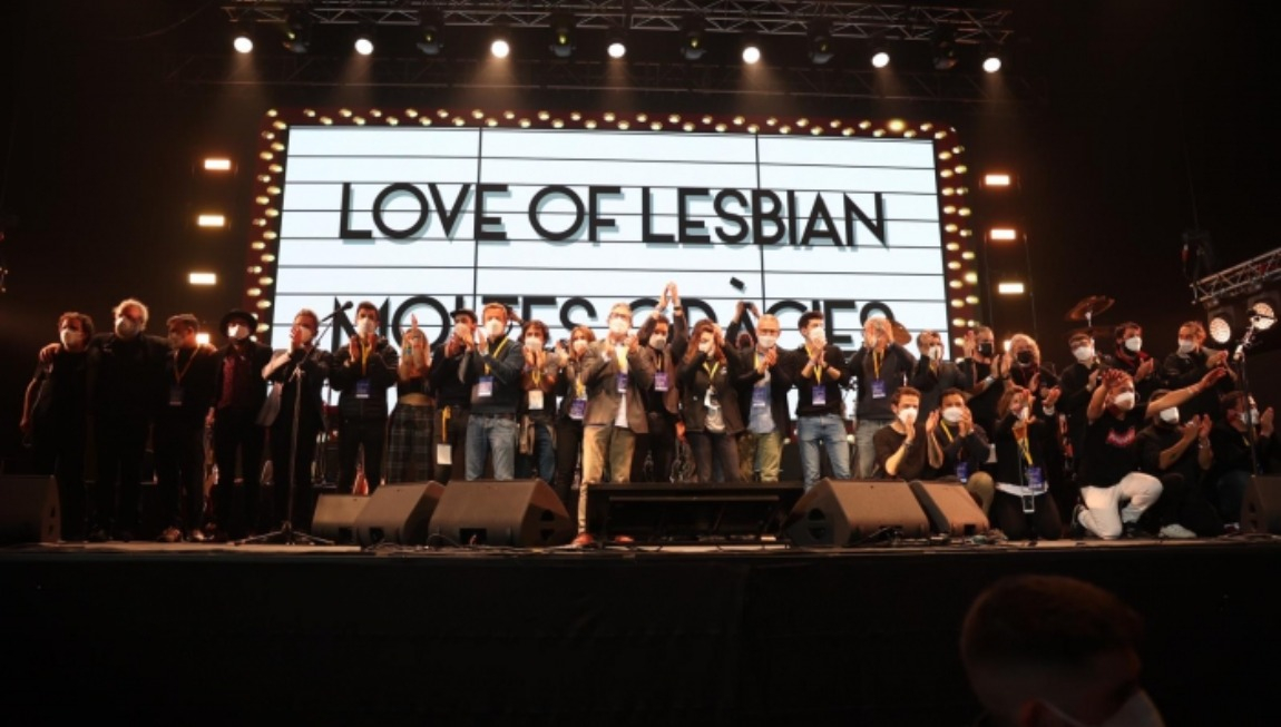 Concert històric de Love of Lesbian al Palau Sant Jordi