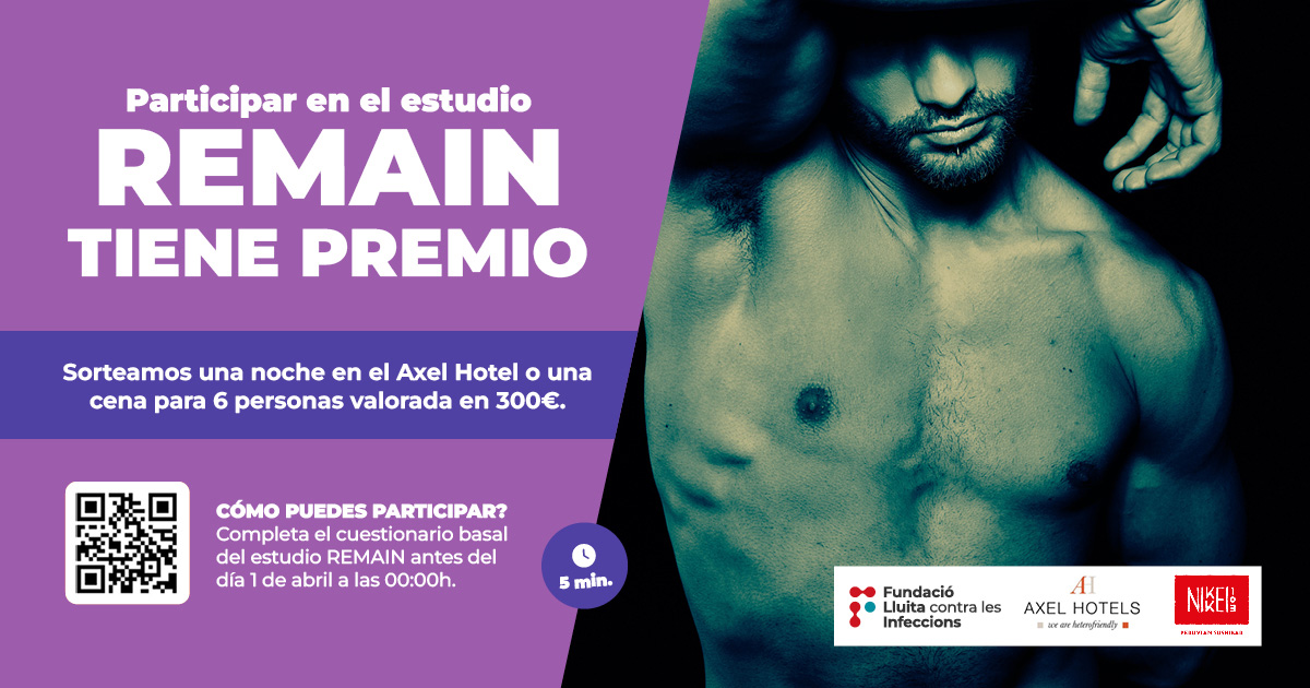 ¡Participar en el estudio REMAIN tiene premio!