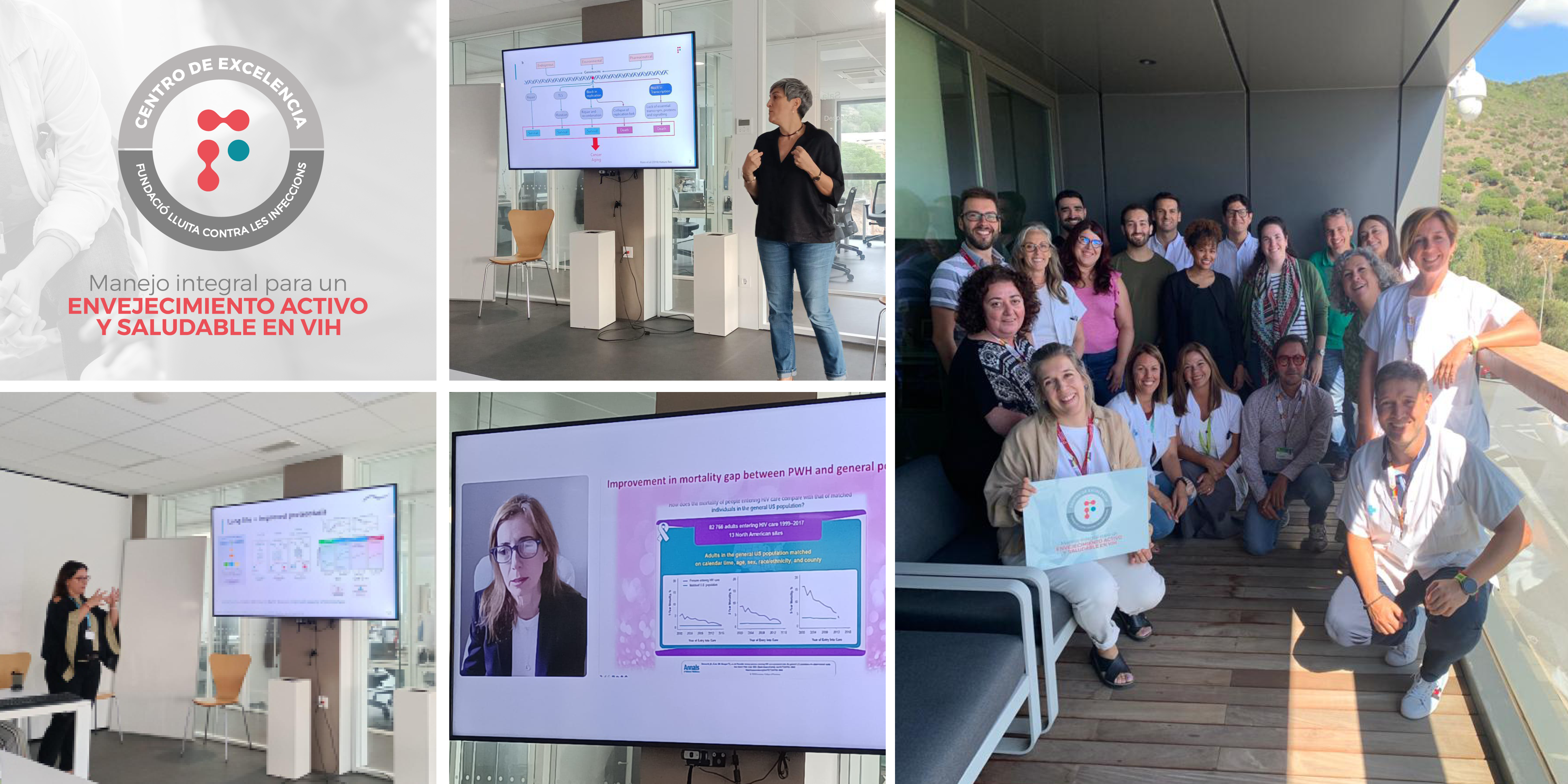 Celebramos la Primera Jornada de Formación como Centro de Excelencia en VIH y Envejecimiento