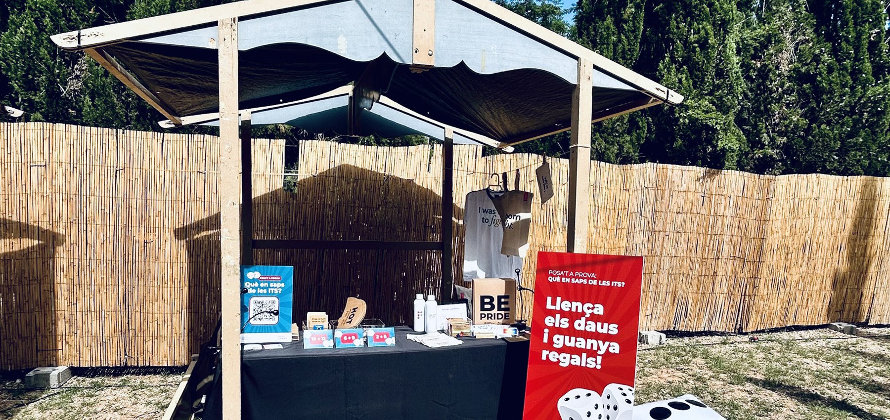 We join the VIDA festival to bring our scientific knowledge to society