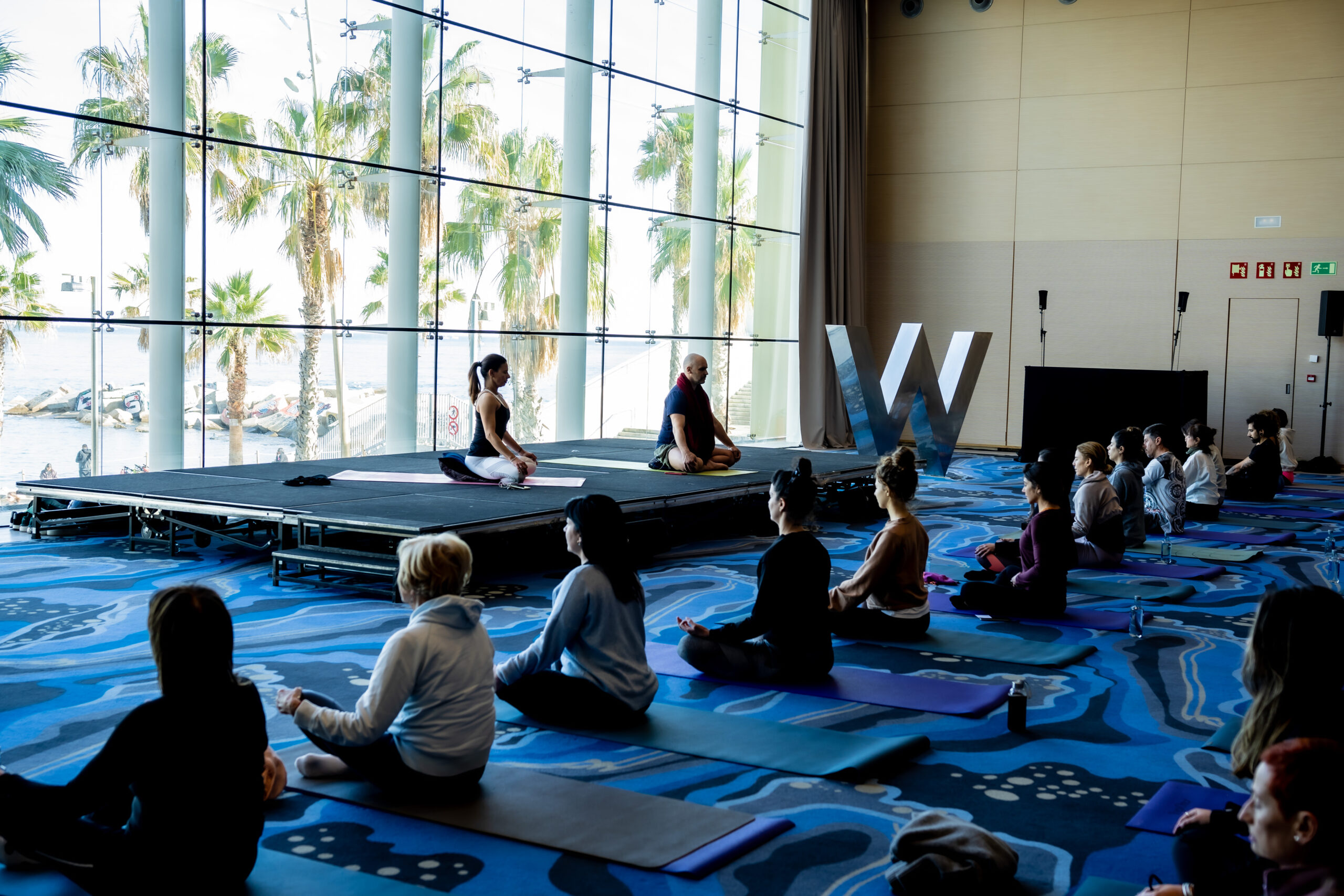 On 28 March we will celebrate the third edition of the Solidarity Yoga event at the W Hotel Barcelona